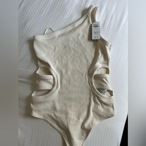 One Shoulder Bodysuit from Abercrombie